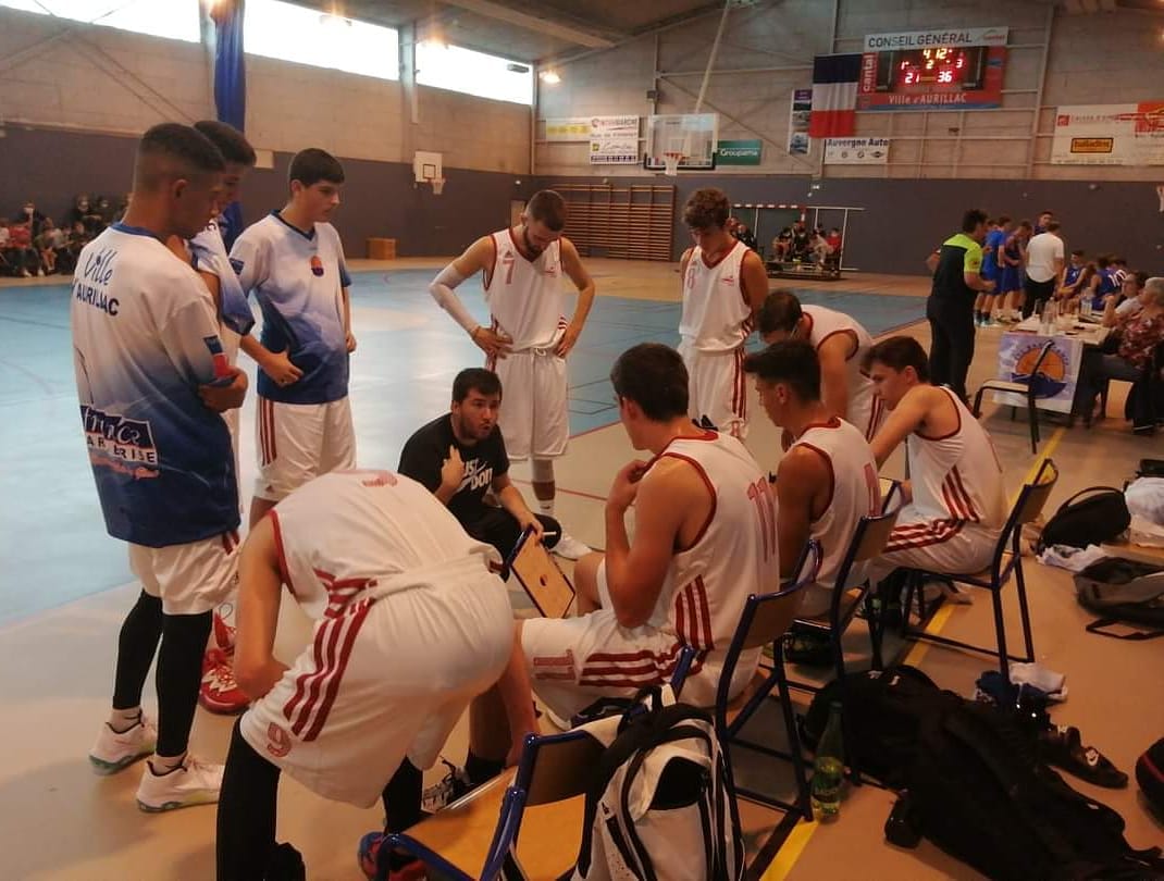 Des Juniors dans le Basket-ball aurillacois